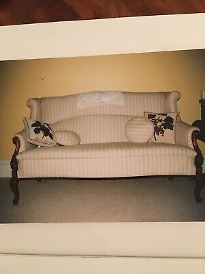 Antique Cedar Salon Sofa • 1,000$