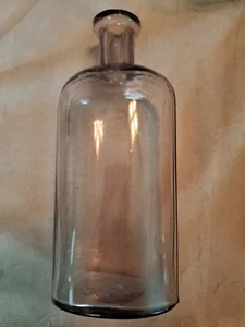 Light Purple Antique Strap Side Flask S & H - Picture 1 of 8