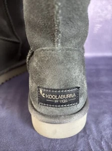 Koolaburra by Ugg Womens Gray Suede Winter Boots Size 6- Excellent Condition! - Picture 1 of 4