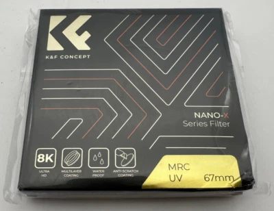 K&F Concept Nano X-Serie Polfilter CPL Filter Polarisationsfilter MRC UV 67mm - Bild 1 von 3