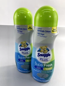 2 Bottles of Snuggle Plus Super Fresh Original In-Wash Freshness Booster, 22.5oz - Picture 1 of 3
