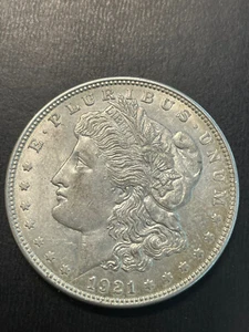 1921 D morgan silver dollar- P31 - Picture 1 of 4