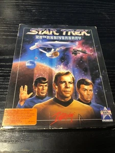 Star Trek 25th Anniversary MS-DOS PC GAME (8) 3.5 discs Interplay 1991 IBM/Tandy - Picture 1 of 5