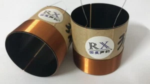 2 pcs ID: 33mm 8 ohm 2F voice coil Skeleton:Black aluminous woofer bass speaker - Picture 1 of 1