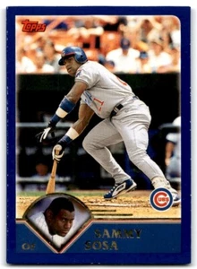 2002 TOPPS PRISTINE SAMMY SOSA CHICAGO CUBS #50 - Picture 1 of 2