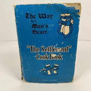 The Settlement Cookbook : The Way to a Man’s Heart 1910 Fourth Edition - Antique - Picture 1 of 19