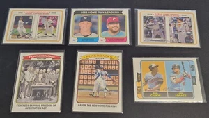 (Lot Of 6) 2023 Topps Heritage Inserts Card Lot 1974 Design Aaron Judge - Picture 1 of 1