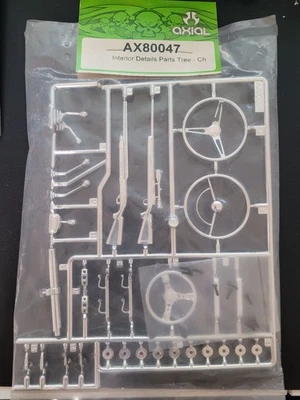 New Axial AX80047 Wraith Interior Detail Parts Tree Chrome SCX10 II - Image 1 of 4