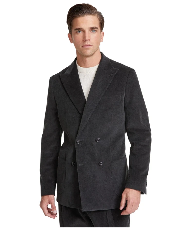 Tommy Hilfiger Hombres Ajuste Moderno Doble Pecho Traje Chaqueta Blazer 48 R Verde Foto 1 de 1