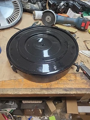 Carcasa purificador de aire hipo años 60 70 Mopar 14,5 X 4 pulgadas H 4,25 pulgadas de carbohidratos Foto 1 de 4