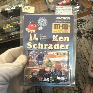 2001 NASCAR car 1/64th Ken Schrader  M&Ms 4th of july - Picture 1 of 2
