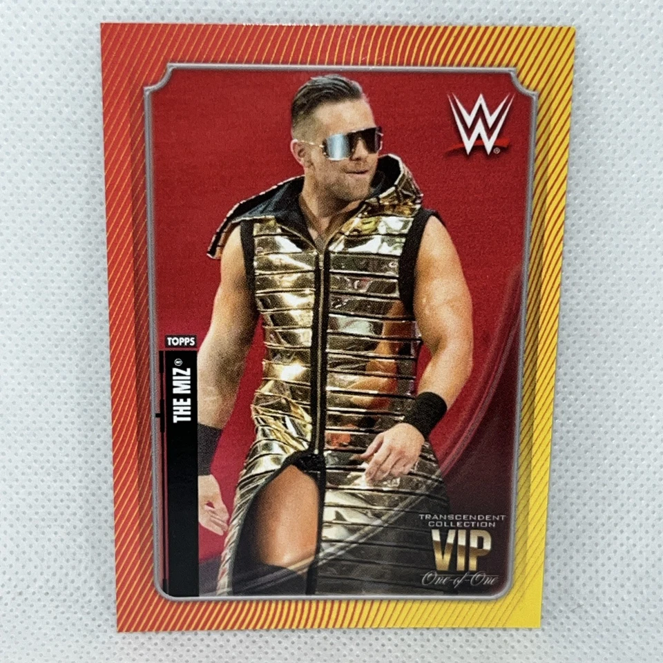 Topps 2021 The Miz Trancendent Collection VIP One of One 1/1 - Image 1 of 4