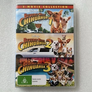 Beverly Hills Chihuahua 1, 2, 3 (2012 DVD) 3-Disc Set Region 4 Disney Family VGC - Picture 1 of 6