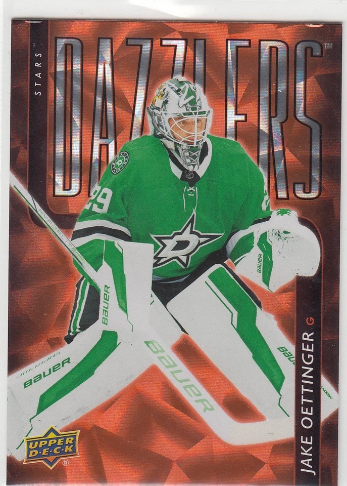 Upper Deck 2025-26 - Orange Dazzlers - Jake Oettinger #DZ-22 - Image 1 of 1