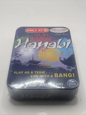 NEW SEALED Spin Master HANABI Card Game w/ Travel Tin Case Target Exclusive   - Image 1 of 4
