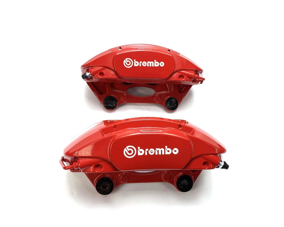 GENUINE PORCHE MACAN 2.0 95B-2 FRONT L + R BREMBO BRAKE CALIPER 2019-2025 345/30 - Image 1 of 2