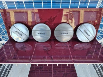 1982-1990 Nissan Sentra B12 Datsun Sunny B11 Center Caps (4) OEM # 40315-37A00 - Image 1 of 4