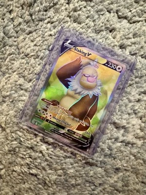 Pokémon TCG Slaking v (Full Art) Pokemon Go 077/078 Holo Ultra Rare - Image 1 of 2