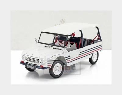 1:18 NOREV Citroen Mehari 2016 White Blue Red NV181805 - Immagine 1 di 2