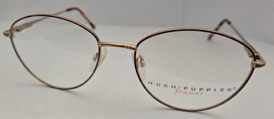 Rare HUSH PUPPIES EYEGLASSES HP 102 Rose Eyewear with SPRING HINGES 53-18-140 - Изображение 1 из 4