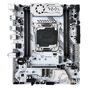 Placa madre para juegos X99 LGA 2011-v3 DDR3 doble NVME M.2 WIFI M.2 SATAIII USB 2/3.0 - Imagen 1 de 18