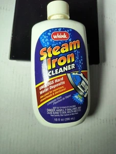 Pulitore ferro da stiro a vapore Whink 10 fl oz sblocca depositi di acqua dura - Foto 1 di 3