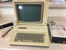Original Apple 2e Computer with Original Boxes and Manuals