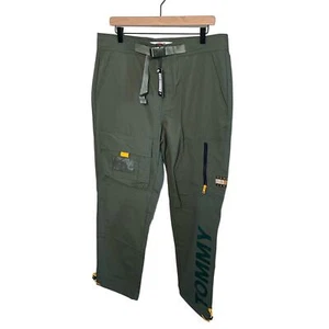 Tommy Jeans TJ Utility Pants Green Men's 34 NWT - Picture 1 of 9
