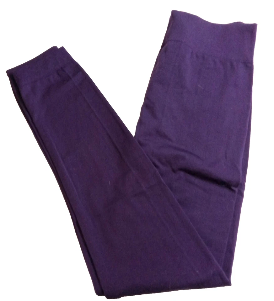 Mopas Women's Dark Purple Leggings NWT One Size S-L - Image 1 of 4