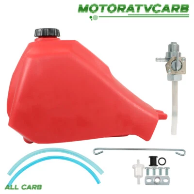 Крышка топливного бака и бензобака с полным карбюратором и кран для Honda ATC185 ATC200 ATV 80-86 ATC200M - Изображение 1 из 4
