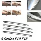 4Pcs Chrome Stainless Steel Exterior Door Handle Molding Trim Cover Outer8198