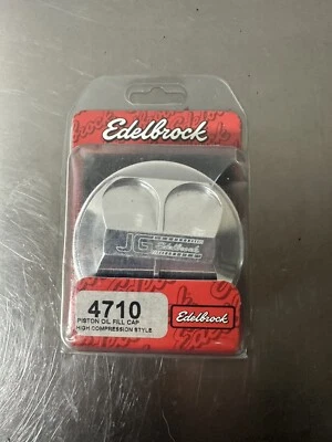 Tampa de óleo de motor Edelbrock estilo pistão de alta compressão para Honda Acura JDM B18c - Imagem 1 de 3
