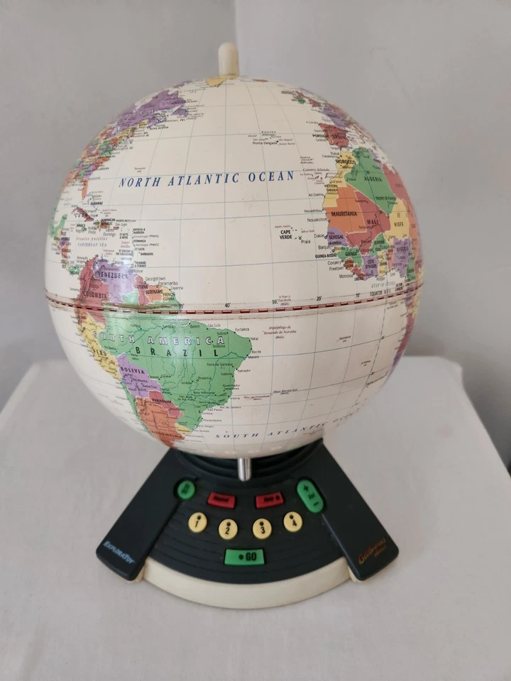 Geosafari World ExploraToy Говорящий Глобус География Мелочи Игра Запчасти Ремонт - Изображение 1 из 4