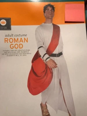 Roman God Costume Adult Medium Chest Size 38-40 In) - Imagem 1 de 4