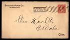 MayfairStamps US 1896 Wisconsin Standard Paper Co. Milwaukee to City Cover aaj_6