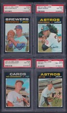 PSA 8 1971 OPC O-pee-chee #239 Red Schoendienst St. Louis Cardinals POP 11 ONLY!