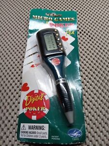 DIGITAL POKER PEN - Game Pen / Ball Point Pen by Micro Games - BRAND NEW