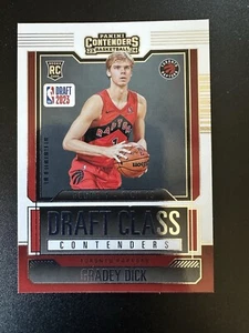 2023-24 Panini Contenders Gradey Dick #7 Draft Class  (RC) - Picture 1 of 2