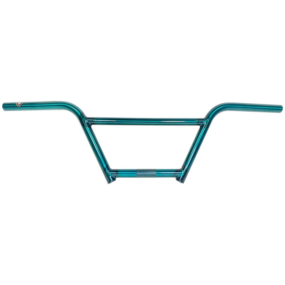 S&M BMX CRUISER 4pc HANDLEBAR TRANS TEAL 4130 CHROMOLY - Image 1 of 1