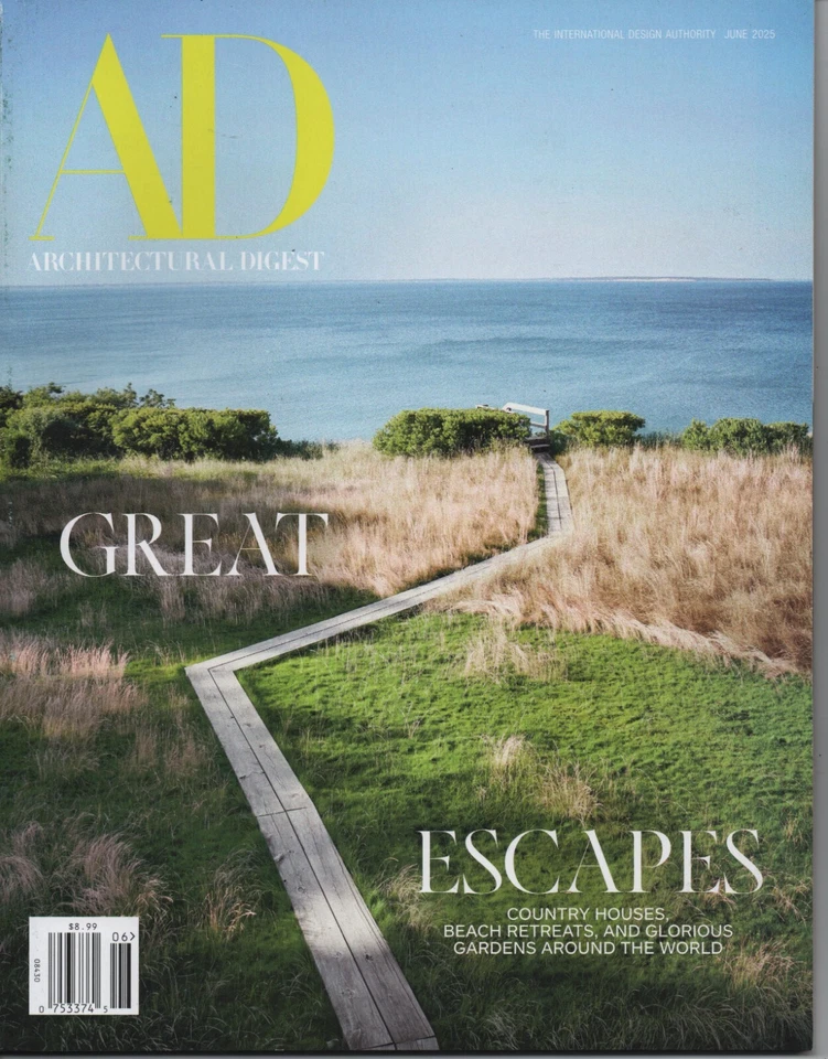 Architectural Digest Rome England Los Angeles Istanbul Waldorf Astoria June 2025 - Image 1 of 1