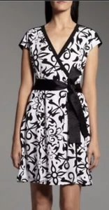 Narciso Rodriguez For Design Nation Wrap Dress Size M - Picture 1 of 9