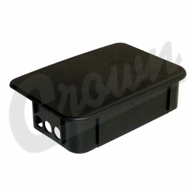 Tapa de parachoques trasera Crown Stubby negra para 97-06 Jeep Wrangler TJ 55078139AA Foto 1 de 3