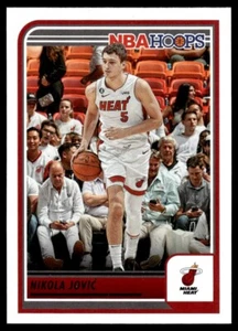 2023-24 Hoops Nikola Jovic Miami Heat #156 - Picture 1 of 2