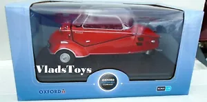 Automobili Oxford 1/18 Messerschmitt KR200 Bubble Car - Rosso Sardo 18MBC001 - Foto 1 di 5