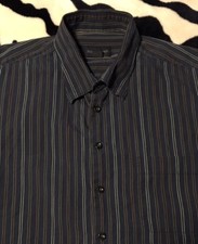 Men's Shirt Scott Barber Size XL Long Sleeve Button Down 100% Cotton