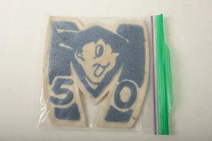 Varsity Letter M (O4L) 1950 (JSF6) Graduate Patch Light Blue Girl Mortarboard - Picture 1 of 4