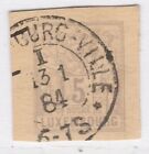 Papeterie postale luxembourgeoise découpée A17P14F11135