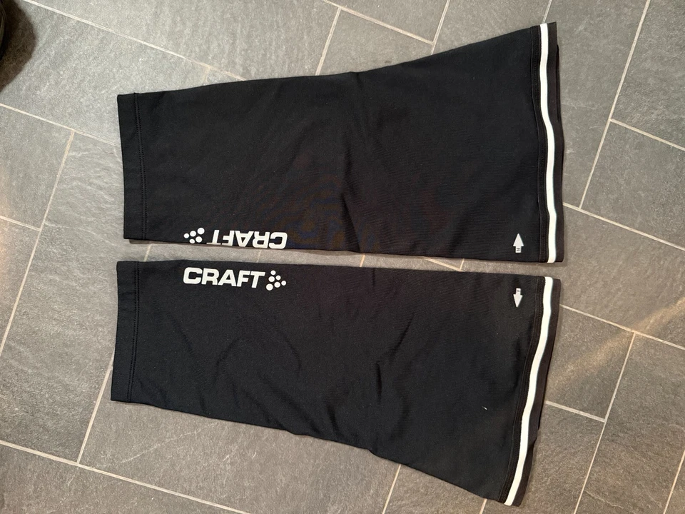 Calentador de rodilla de ciclismo artesanal - negro, unisex, XL/XXL, nuevo sin etiquetas Foto 1 de 2