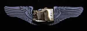 COMBAT AVIATION PHOTOGRAPHER PHOTO CAMERA WING PIN US ARMY AIR CORPS AIR FORCE 1 - Picture 1 of 24