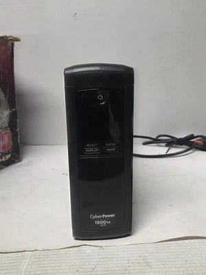 pure sine pfc cp1500AVRLCD 1000W PFC Sinewave AVR 12-Outlet Tower UPS - Image 1 of 4